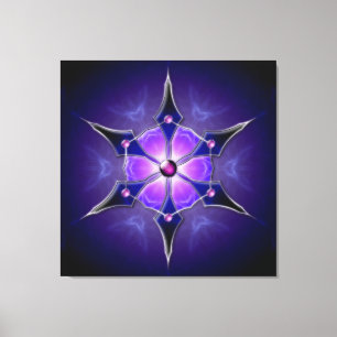 Lienzo de impresión de luz de estrella fría