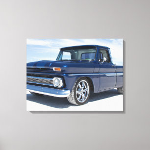 Lienzo de la "camioneta pickup chevy barra de la calle"