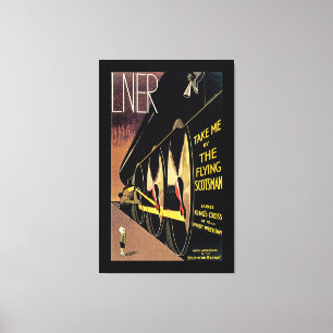Lienzo ~ de LNER el Scotsman del vuelo