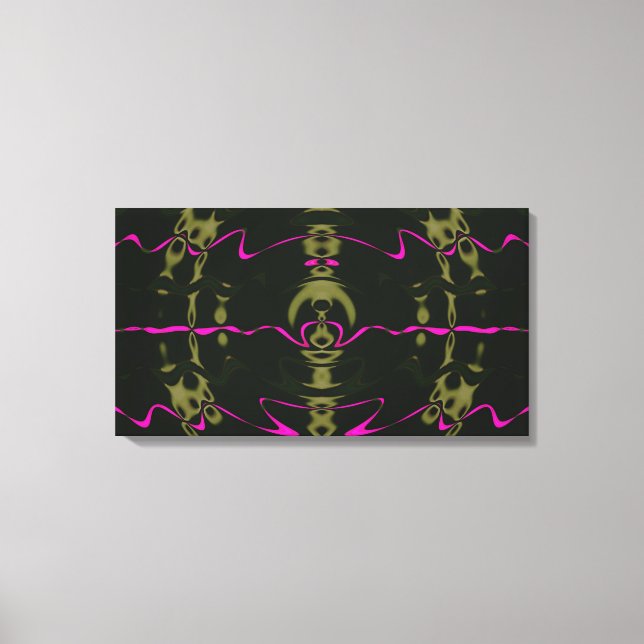 Lienzo de luces rosadas (Anverso)