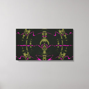 Lienzo de luces rosadas