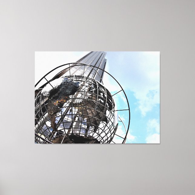 Lienzo De Manhattan al cielo (Anverso)