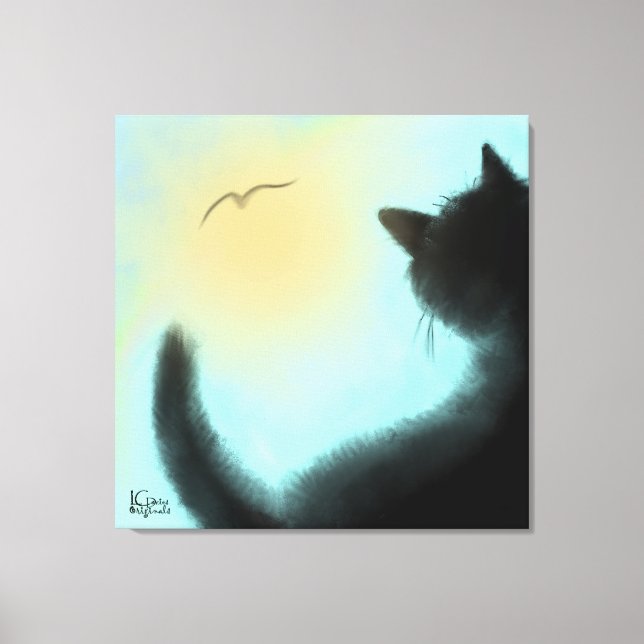 Lienzo de observación de aves (Anverso)
