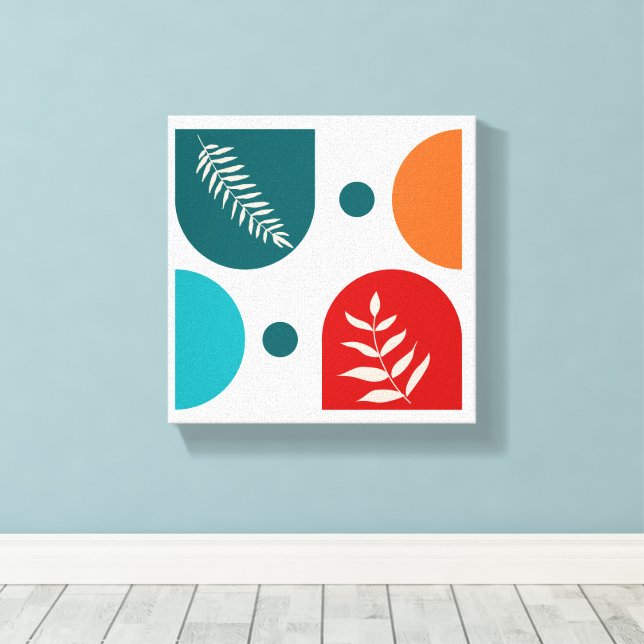 Lienzo de pared de la galería, regalo de arte únic (Insitu (piso de madera))