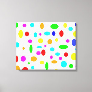 Lienzo de puntos de color