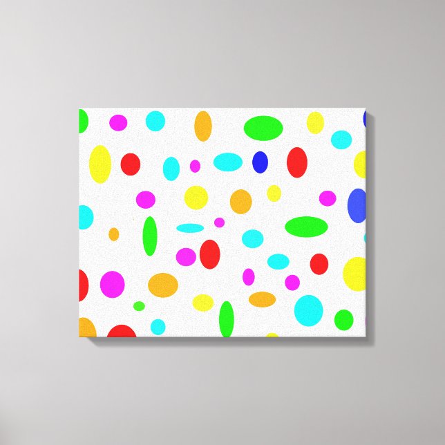 Lienzo de puntos de color (Anverso)