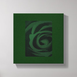 Lienzo de Rosa Verde