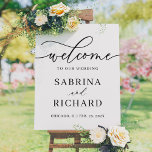 Lienzo de signo de bienvenida Boda moderno minimal<br><div class="desc">Bienvenido a su moderna y moda recepción de bodas con la impresión de tela "Minimalista Boda Welcome Sign". Esta impresionante pieza presenta un diseño elegante y minimalista, acompañado de letras manuscritas para un aspecto atrevido y sofisticado que elevará cualquier espacio. Ya sea que esté expuesto en una pared o colocado...</div>