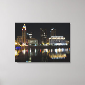 Lienzo de skyline de Columbus