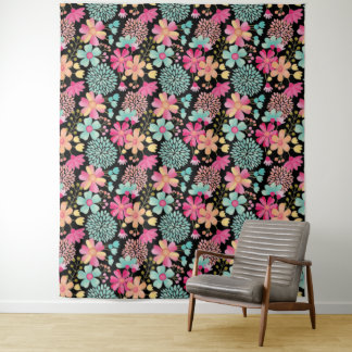 Lienzo de tela con fondo floral pintado para fotos