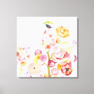 lienzo de umbrellatreebird