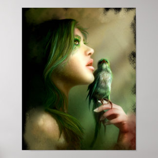 Lienzo de Whisper Verde e impresiones