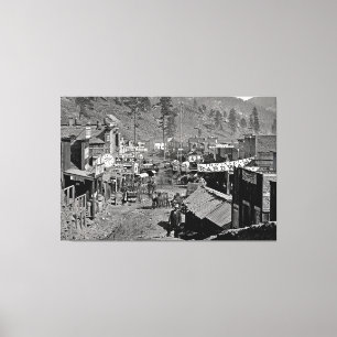 Lienzo DEADWOOD, Dakota del Sur - Wild West Mining Town 1