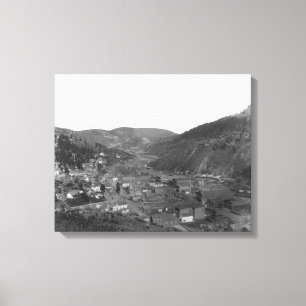 Lienzo Deadwood de la fotografía de la colina de