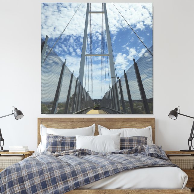 Lienzo Dean Street Pedestrian Bridge Pathway to the Sky (Insitu(Dormitorio))
