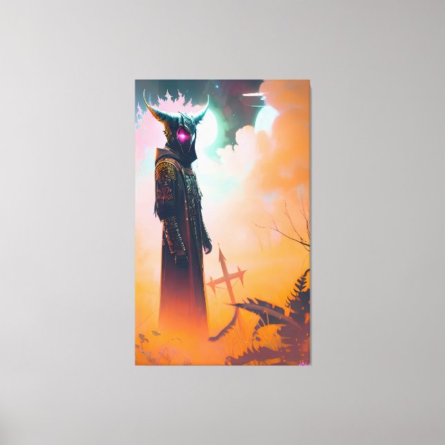 Lienzo Death Warmed Over (Anverso)