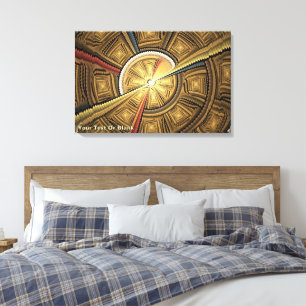 Lienzo Debajo De La Cúpula Del Templo