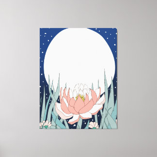 Lienzo Debajo de la luna