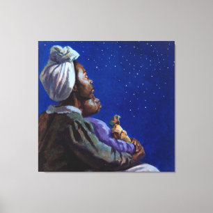 Lienzo Debajo del Blues de Medianoche de 2003