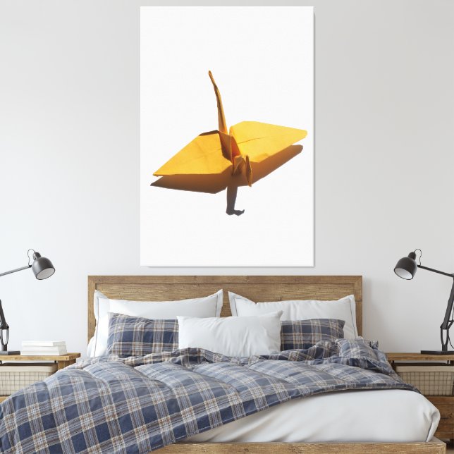 Lienzo decorative wall art lucky origami crane (Insitu(Dormitorio))