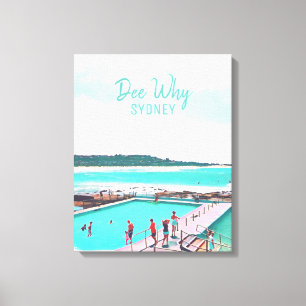 Lienzo Dee Why Sydney Beach Northern Beaches Travel : Via