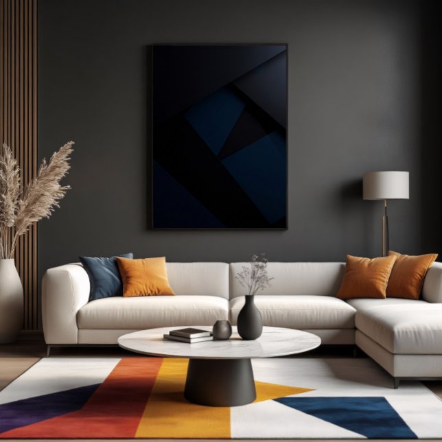 Lienzo Deep Night Geometry (Subido por el creador)