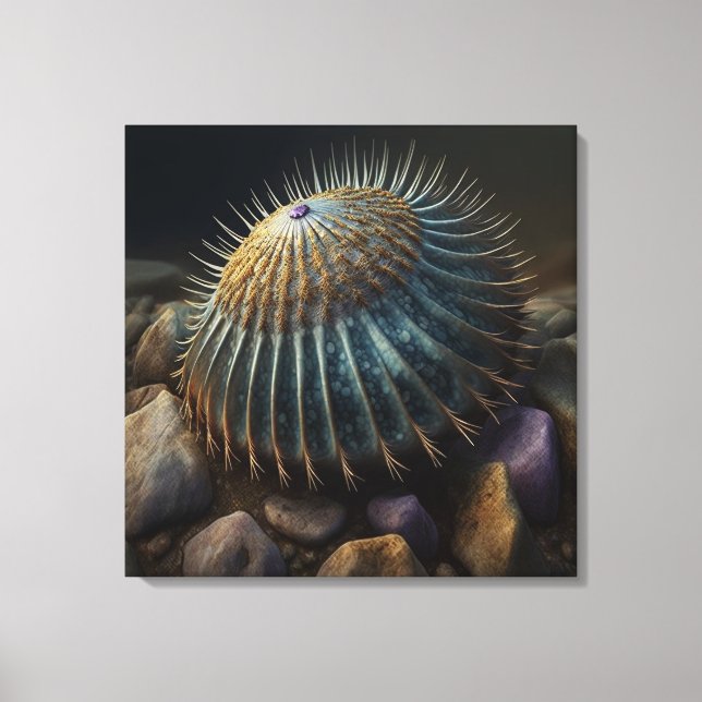 Lienzo Deep Sea Urchin (Anverso)