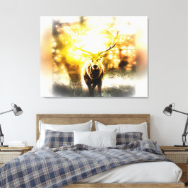 Lienzo Deer asombroso 01-02