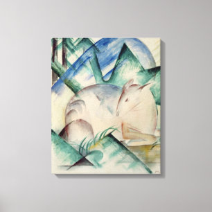 Lienzo Deer durmiente