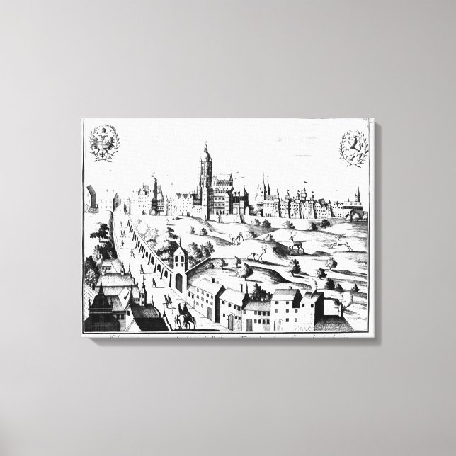 Lienzo Defenestración de Praga, 3 de agosto de 1618 (Anverso)