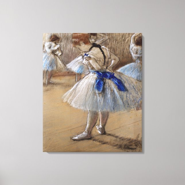 Lienzo Degas Study of a Dancer (Anverso)