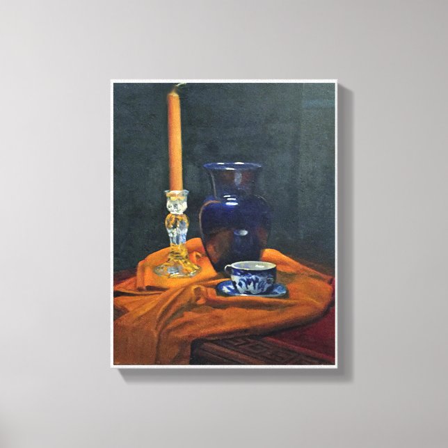 Lienzo Del ático de la abuela (Anverso)