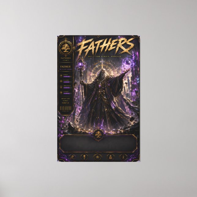 Lienzo del padre del legado arcano (Anverso)