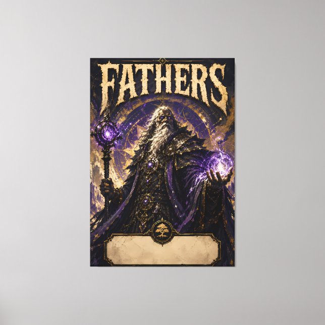 Lienzo del padre hechicero antiguo (Anverso)