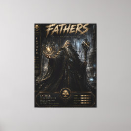 Lienzo del padre mago antiguo