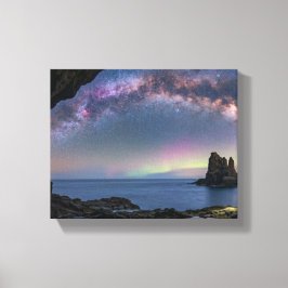 Lienzo del universo espacial para oficina/sala de 