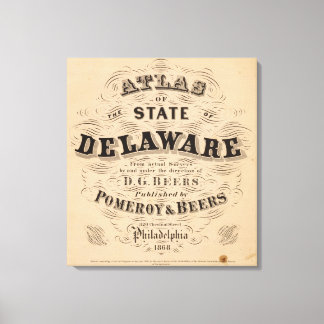 Lienzo Delaware Atlas