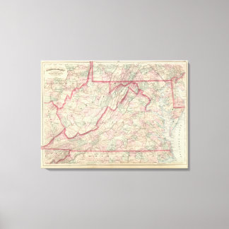 Lienzo Delaware, Maryland, Virginia, Virginia Occidental