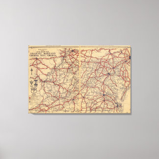 Lienzo Delaware, Maryland, Virginia, Virginia Occidental
