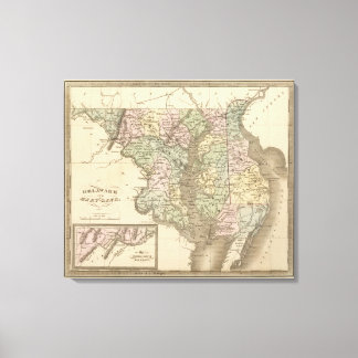 Lienzo Delaware y Maryland 2