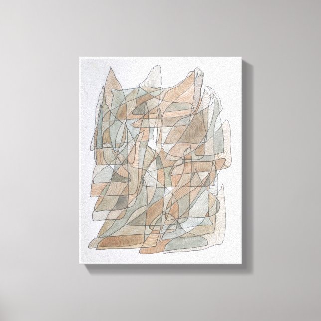 Lienzo Delfín volador (Anverso)