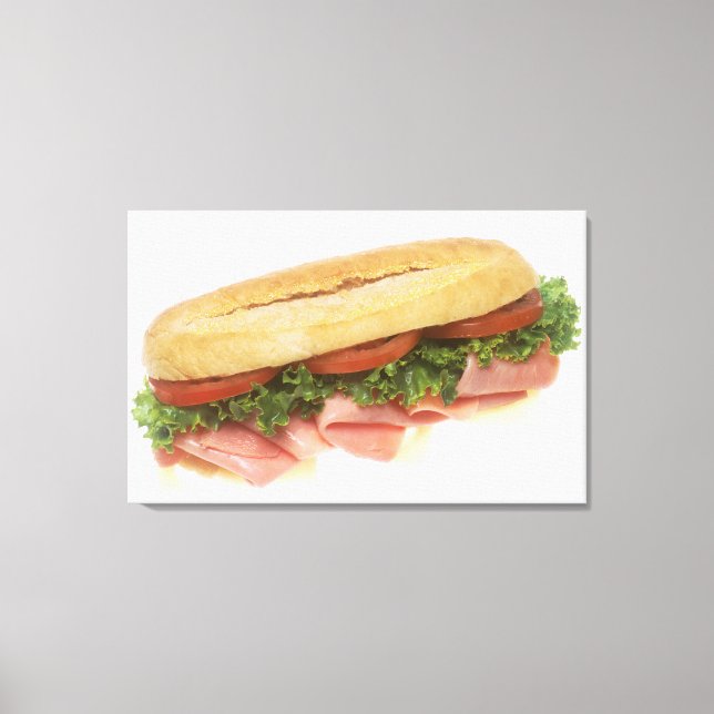 Lienzo Deli Sandwich (Anverso)