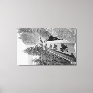 Lienzo Dell de Shepherd en la fotografía 2 del río Columb