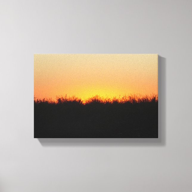 Lienzo Delta Sunset (Anverso)