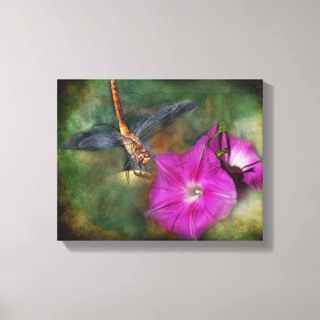 Lienzo Deluz del patio trasero (Anverso)