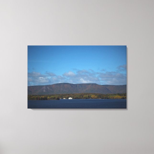 Lienzo Demasiado lejos subir (Anverso)