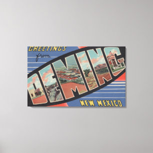Lienzo Deming, New México - escenas grandes de la letra