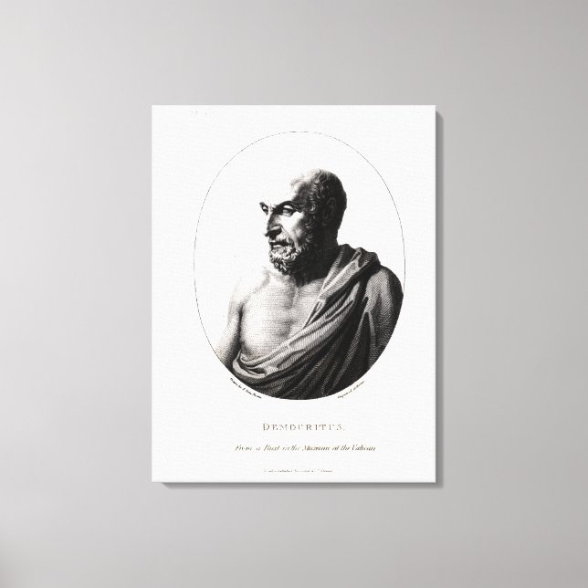 Lienzo Democrito (Anverso)