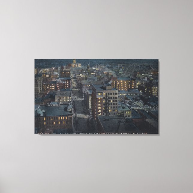 Lienzo Denver, Colorado (Anverso)