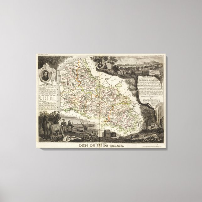 Lienzo Departamento de Dover (Anverso)